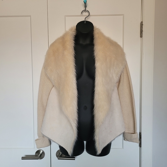 Fauz fur knit jacket - Picture 2 of 6